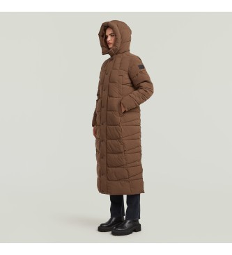 G-Star Whistler lng puffertjacka brun