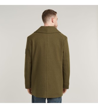 G-Star Manteau en laine verte