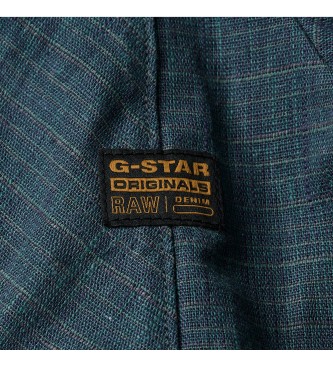 G-Star Camicia resort da lavoro blu scuro