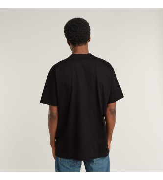 G-Star Woven mix T-shirt black