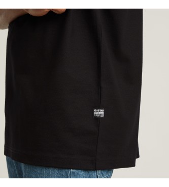 G-Star Woven mix T-shirt black