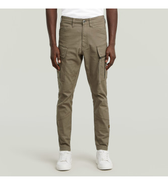 G-Star Spodnie 3D Skinny Cargo 2.0 Fitted w kolorze brązowym