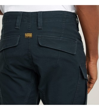 G-Star Spodnie Zip Pocket 3D Skinny Cargo 3D Pants Navy