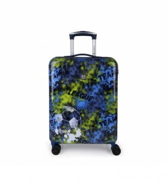 Gabol Coach Trolley Suitcase blue - 40x55x20cm