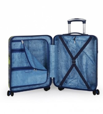 Gabol Coach Trolley Suitcase blue - 40x55x20cm