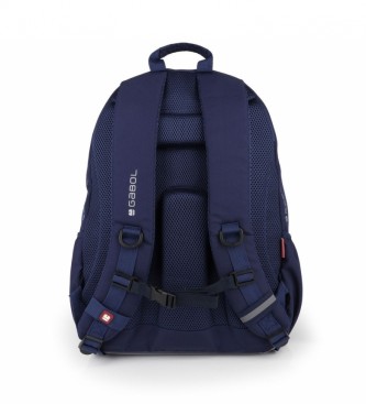 Gabol Large school backpack Speed blue - 34x46x20cm