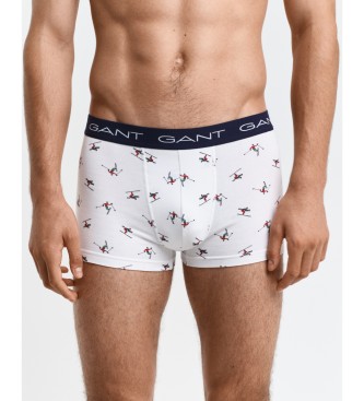 Gant Geschenkverpakking met 3 boxershorts wit, marine, groen