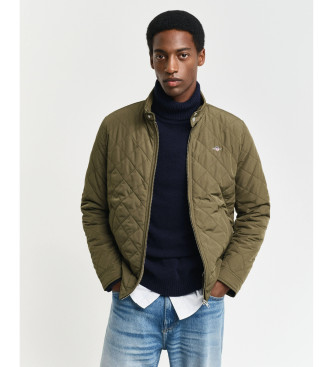 Gant Windcheater quilted coat green