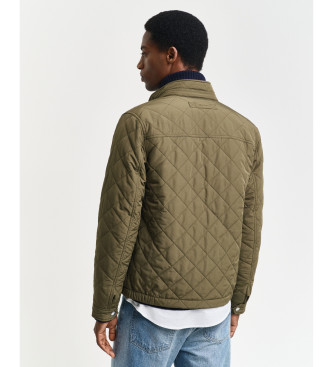Gant Windcheater quilted coat green