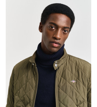 Gant Windcheater quilted coat green
