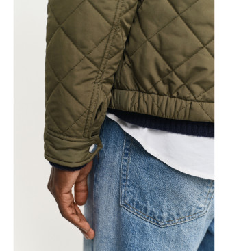 Gant Windcheater quilted coat green