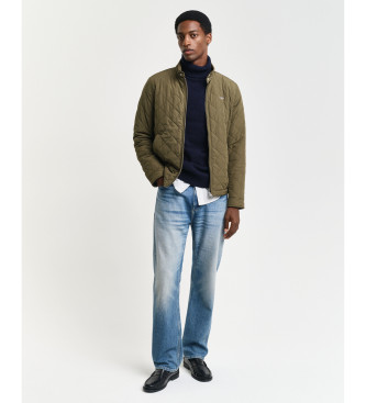 Gant Windcheater quilted coat green