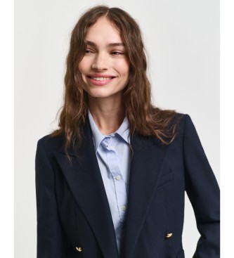 Gant Blazer da club slim fit blu scuro