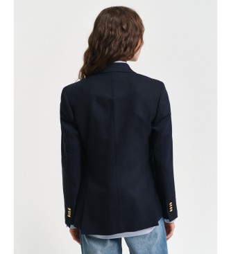 Gant Blazer da club slim fit blu scuro