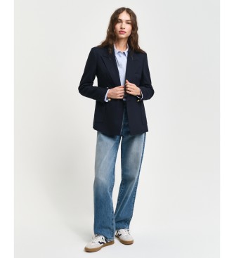 Gant Blazer da club slim fit blu scuro