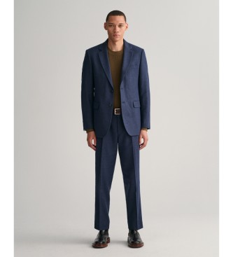 Gant Suit jacket with navy herringbone pattern