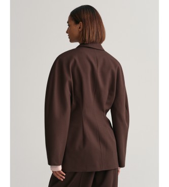 Gant Rjava jakna Regular Fit Cocoon