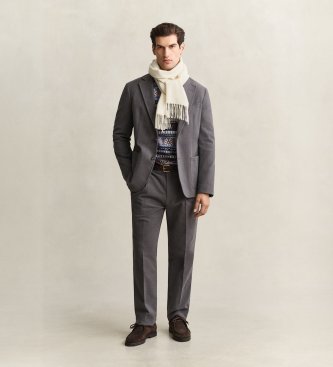 Gant Americana Moleskin jakkesæt antracit