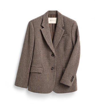 Gant Americanas Reg Houndstooth taupe