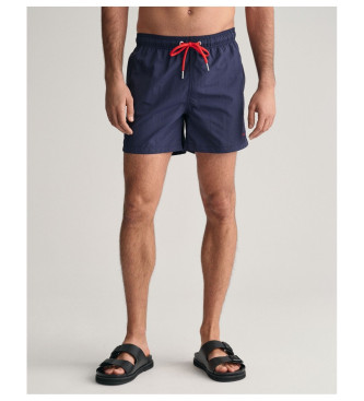 Gant Letvgts navy badeshorts