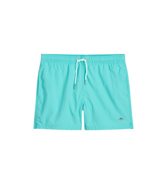 Gant Trkisfarbene Schwimmshorts