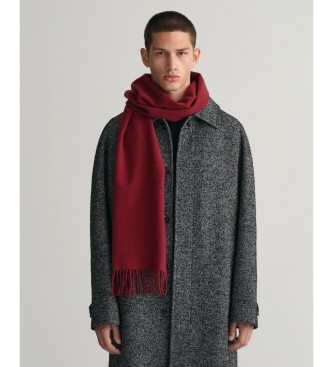 Gant Sciarpa di lana rossa