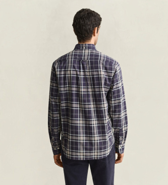 Gant Chemise à carreaux bleue