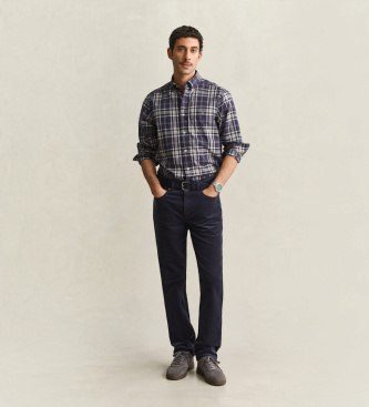 Gant Chemise à carreaux bleue
