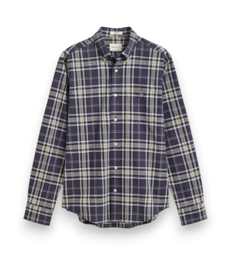Gant Chemise à carreaux bleue