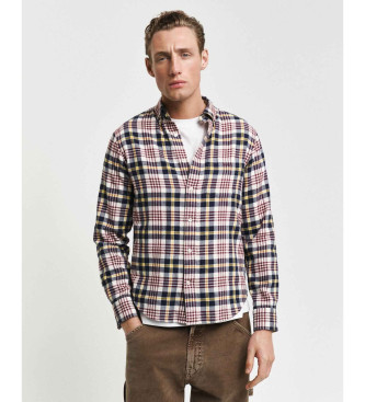 Gant Chemise  carreaux en flanelle, coupe rgulire, multicolore