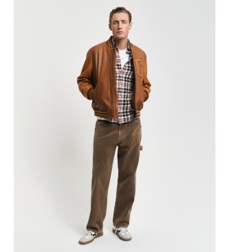 Gant Regular Fit Flannel rutig skjorta multicolour