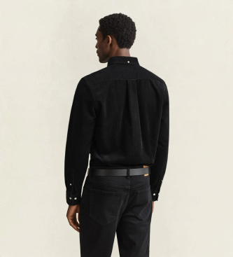 Gant Archive Shield Cordhemd schwarz