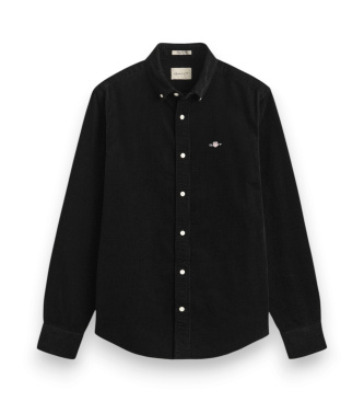 Gant Archive Shield Cordhemd schwarz