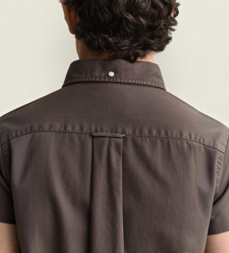 Gant Chemise en sergé marron