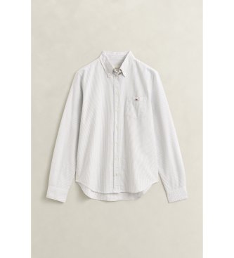 Gant Camisa Oxford de listras azul