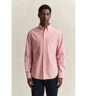 Gant Klassisches Oxford-Hemd Regular Fit rot