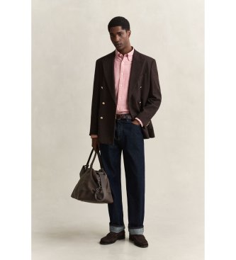 Gant Klassisches Oxford-Hemd Regular Fit rot