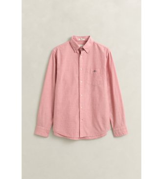Gant Klassisches Oxford-Hemd Regular Fit rot