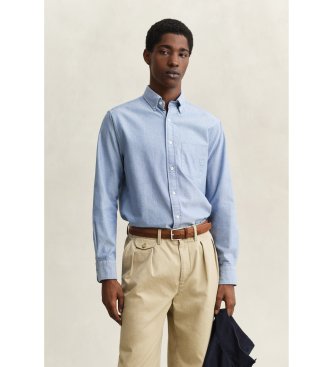 Gant Camisa Oxford Regular Fit Archive azul