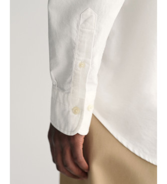 Gant Camisa Oxford Regular Fit blanco