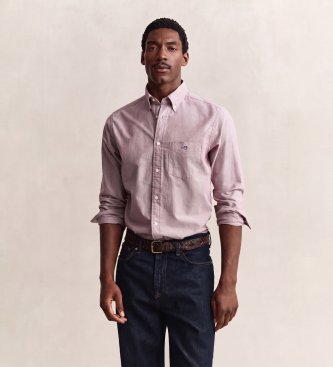 Gant Chemise Oxford Regular Fit Grenat