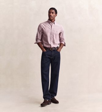 Gant Chemise Oxford Regular Fit Grenat