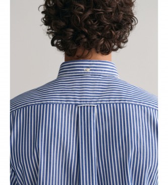 Gant Camicia in popeline a righe blu vestibilit regolare