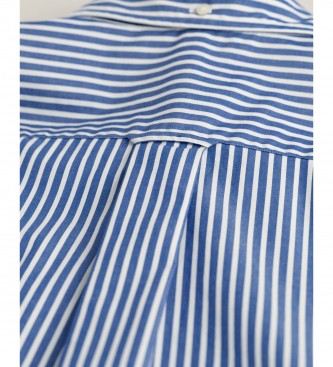 Gant Camicia in popeline a righe blu vestibilit regolare