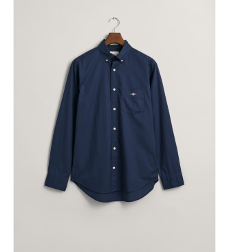 Gant Regular Fit poplin shirt navy