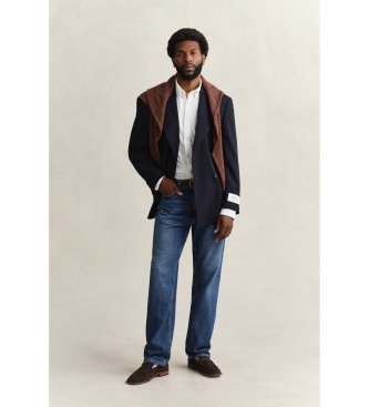 Gant Camisa Regular Fit de punto de piqué elástico blanco