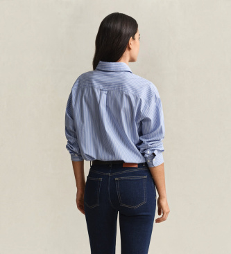 Gant Koszula Relaxed Fit w niebieskie paski