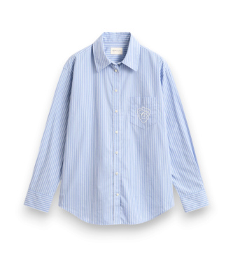 Gant Koszula Relaxed Fit w niebieskie paski