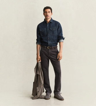 Gant Jeanshemd mit blauer Webkante