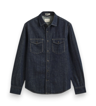 Gant Jeanshemd mit blauer Webkante